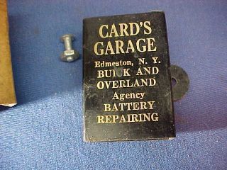 1920s BUICK,  OVERLAND Steering WHEEL MATCHBOX HOLDER Orig BOX 2
