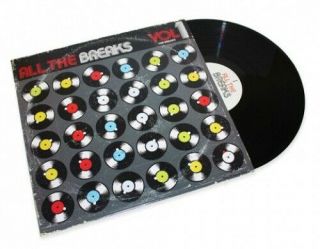 All The Breaks Vol.  1 Lp Vinyl Bag Of Items Repress Drum Library Kit Samples