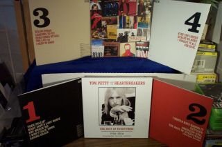 Tom Petty 4 Lp Set " The Best Of Everything 1976 - 2016 " Geffen Records W Book Nm