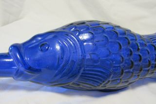﻿VINTAGE Pescevino Blu Fish - Shaped Cobalt Blue 13 