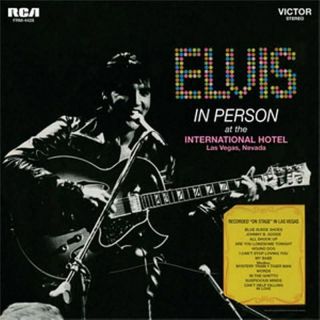 Elvis Presley - In Person At The International Hotel [lp] (180gr Colored Vinyl)