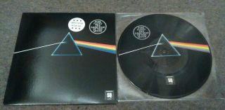 Pink Floyd - Dark Side Of The Moon - Rare 12 " Vinyl Picture Disc Lp With Sleeve
