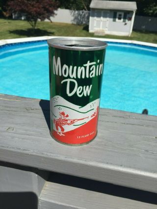 Rare Mountain Dew Hillbilly 12 Oz Pull Tab Soda Can