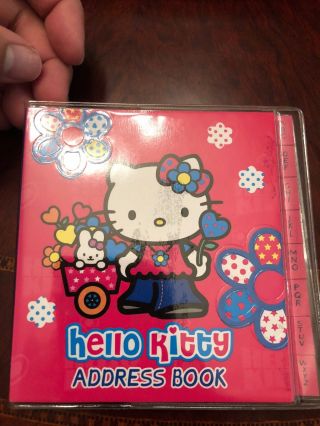 Sanrio Hello Kitty Address Book Vintage 2003