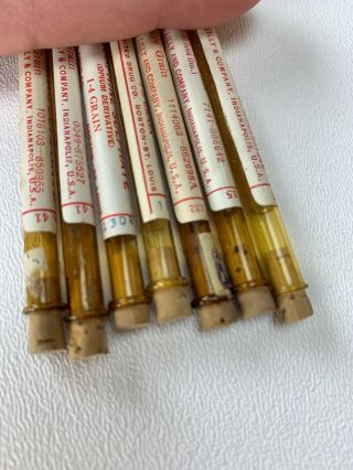 Antique Quack Medical Hypodermic Tablets Morphine Codeine Poison Vial Tube 4