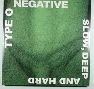 Type O Negative Slow,  Deep And Hard Near 2xlp/double Vinyl/2014 Press