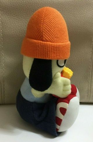 PaRappa the Rapper Plush Doll McDonald ' s Happy meal toy PS 2001 Japan F/S 4