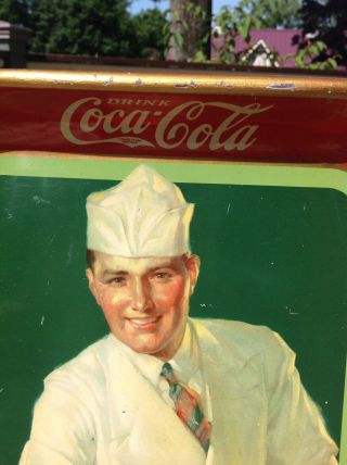 1927 Coca Cola Serving Tray SODA JERK 2