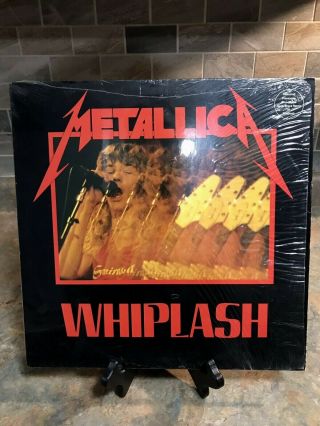 Metallica " Whiplash " Megaforce Still Has Shrink Record/vinyl/memorabilia/pick/lp
