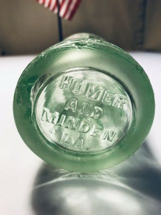 Homer & Minden La (louisiana) Patent 1915 Coca Cola Hobbleskirt Soda Coke Bottle
