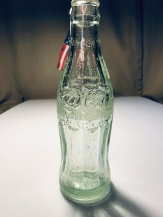 HOMER & MINDEN LA (Louisiana) Patent 1915 Coca Cola Hobbleskirt Soda Coke Bottle 4