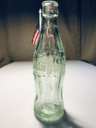HOMER & MINDEN LA (Louisiana) Patent 1915 Coca Cola Hobbleskirt Soda Coke Bottle 5