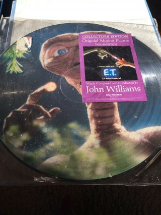 E.  T.  & MICHAEL JACKSON box set,  Collectors Ed Soundtrack LP Poster Media Book 6