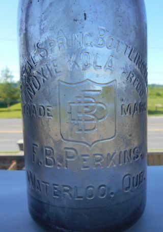 Rare Quart Soda - Crystal Springs Bottling,  Waterloo,  Quebec,  Canada