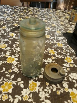 Late 1800’s Woodbury Sterilizer 8 Ounce Baby Bottle