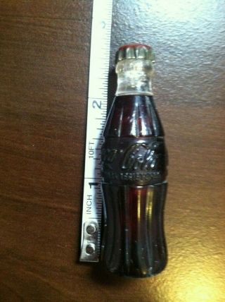 Vintage Coca Cola Advertising Plastic Miniature Lighter