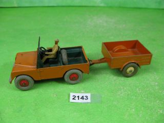 Vintage Dinky Toys Diecast Model 341 Land Rover Trailer Collectable Toy 2141