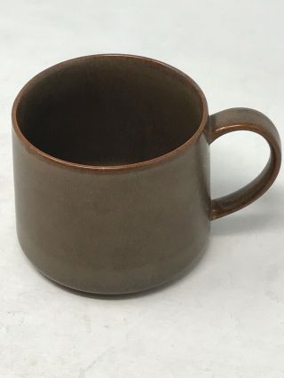 Starbucks 2013 Brown Pottery Stoneware Finish Coffee Mug Cup 10 Oz Matte