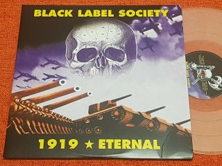 Black Label Society - 1919 Eternal - 2011 Back On Black Rare Clear Vinyl 2xlp