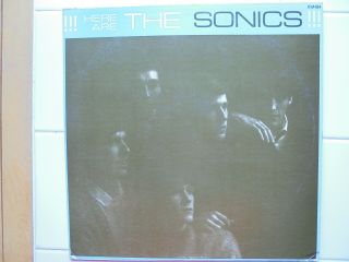Here Are The Sonics 1965,  Et - Lp - 024,  Nw Early Punk,  Ex - Cover (name) & Vinyl