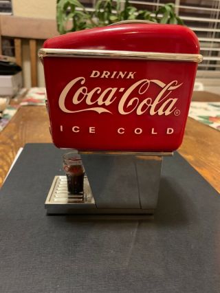 1997 Coca Cola Fountain Dispenser Piggy Coin Bank 3