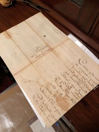 1801 Salcedo Document - Last Spanish Governor of Louisiana (Orleans) 6