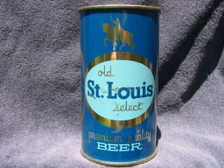 Indoor Old St.  Louis Select Premium Quality Beer Powder Blue Rarest Version