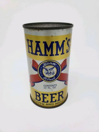 Hamms Flat Top Beer Can Mn For Display Only Lid