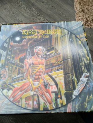Iron Maiden Somewhere In Time Picture Disc
