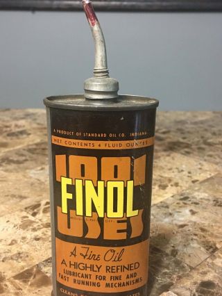 Finol Lead Top Oil Can Handy Oil