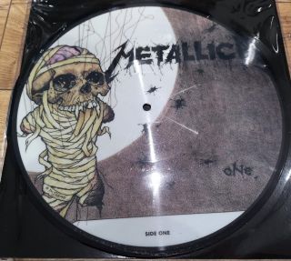 Metallica And Justice For All Deluxe One 10 Inch Picture Disc