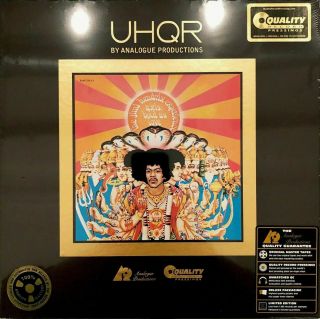 Jimi Hendrix " Axis Bold As Love " Uhqr Vinyl Mono Edition  0593