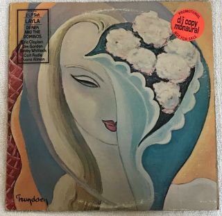 Derek And The Dominos Layla And Other Assorted Love Songs Mono Promo Atco 2 - 704