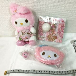 Sanrio My Melody Pouch Figure Mascot Plush Doll Coin Case Japan Anime Tm31