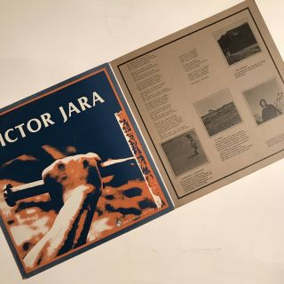 RARE Victor Jara S/T Orig 70’s Discos Pueblo DP 1030 Vol 2 Chile Chilean Folk EX 5