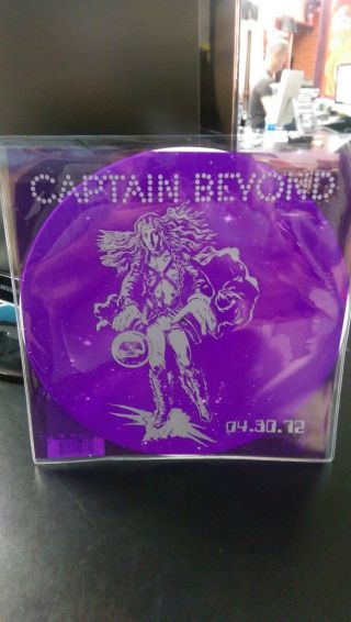 Captain Beyond 04.  30.  72 Etched White Vinyl Lp Limited Edition Psych Space Rock
