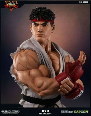 Limited Edition Street Fighter V Ryu 1:3 Evolution Set 9 Out Of 50