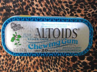 Altoids Wintergreen Chewing Gum (1 Collectors Tin)