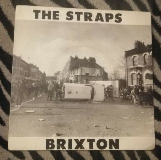 The Straps Brixton 7 " Vinyl Rare Punk Psychobilly 1982