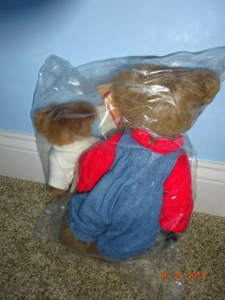Retired Two Boyds Bears with Coca Cola t - shirts NIB 2
