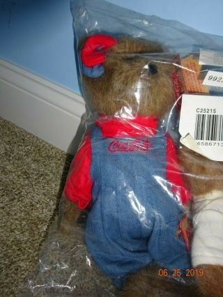 Retired Two Boyds Bears with Coca Cola t - shirts NIB 3