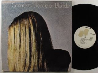 Blonde On Blonde Contrasts Janus Lp Vg,  Unipak