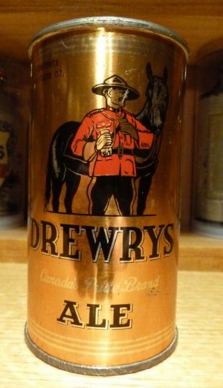 Drewrys Ale Oi Flat Top Beer Can - Usbc 55 - 25 - Stunning