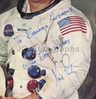 Neil Armstrong - First Man on the Moon - Autographed & Inscribed 8x10 Photograph 2
