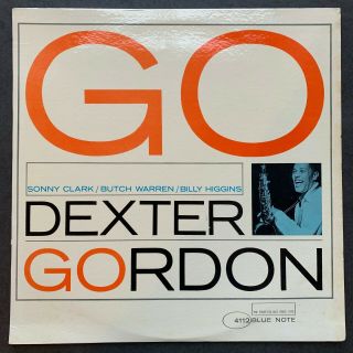 Dexter Gordon Go W/ Sonny Clark Blue Note Lp 4112 Mono Van Gelder