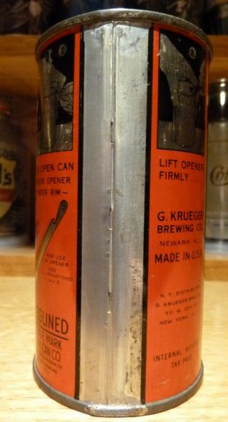 Krueger Finest Beer OI Flat Top Beer Can - Lilek 483 - - K - MAN 3