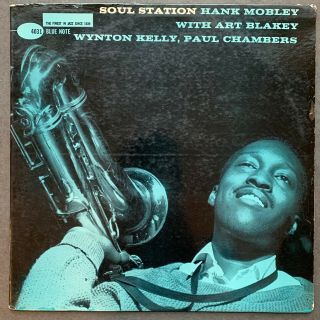 Hank Mobley Soul Station Blue Note Lp 4031 Mono Rvg