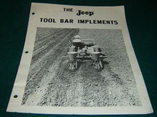 Jeep Farm Implements Willy 