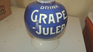 JULEP GRAPE SODA fountain counter dispenser, 9