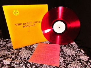 Red Vinyl 60s Rarities Donovan The Reedy River " Unreleased " No Tmoq Psych Lp